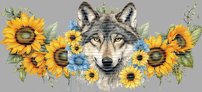 16oz Sunflower Girl-SU-9